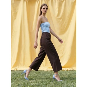 20659 Bandeau Top-Açık Mavi