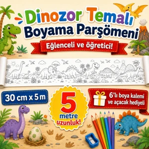 Rengi Alem Dinazorları Boyuyorum