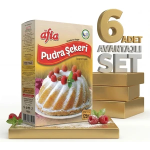 Pudra Şekeri 6x125 gr