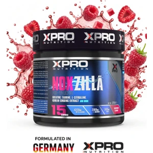Xpro Nutrition Noxzilla Pre-Workout 270GR Ahududu Aroma