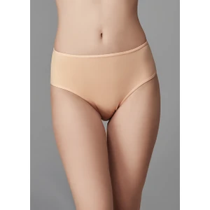 Kadın 3'Lü Yüksek Bel Slip Ten