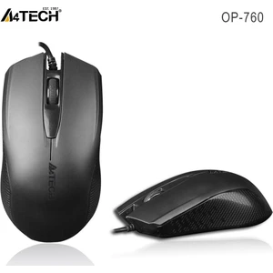 A4 Tech Op-760 Usb Siyah V-Track 1000 Dpı Mouse