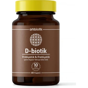Doğadan Bizim Artıbiotik D-Biotik 60 Kapsül