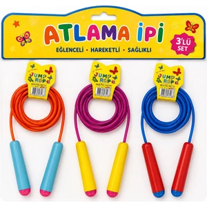 3 Adet Cocuk Zıplama Ipi