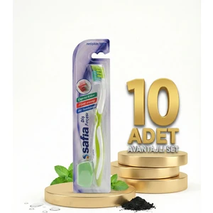 Tekli Yetişkin Orta Diş Fırçası 10'lu
