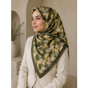 Bambu Kraş Desenli Eşarp