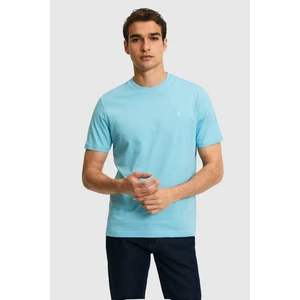 U.s. Polo Assn. Erkek Aqua Tişört Basic 50326953-VR007
