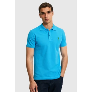 U.s. Polo Assn. Erkek Kobalt Tişört Basic 50322304-VR077