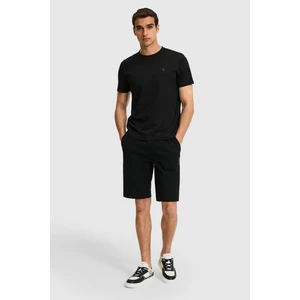U.S. Polo Assn. Erkek Siyah Örme Şort 50322604-VR046