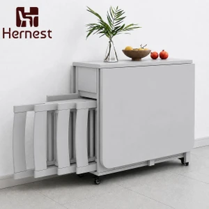 Katlanabilir Modern Şık Yemek Masa