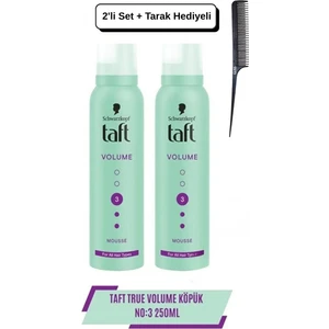 True Volume Köpük 150ml X2 Adet + Tarak Hediyeli