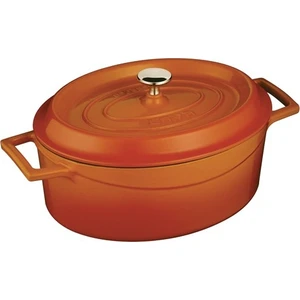 Oval Tencere - Çap(Ø)25 cm. Turuncu
