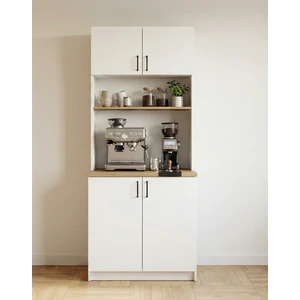 %100MDF Kahve Köşesi  Mutfak Dolabı Kiler