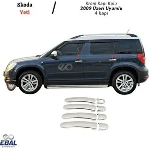 Ebal Oto Skoda Yeti Krom Kapı Kolu 4 Kapı 2009 Üzeri P. Çelik