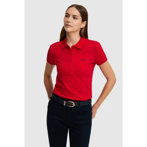 U.s. Polo Assn. Kadın Kırmızı Tişört Basic 50323461-VR030