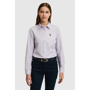 U.s. Polo Assn. Kadın Lila Gömlek Basic 50324791-VR034