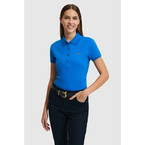 U.s. Polo Assn. Kadın Kobalt Tişört Basic 50323461-VR077