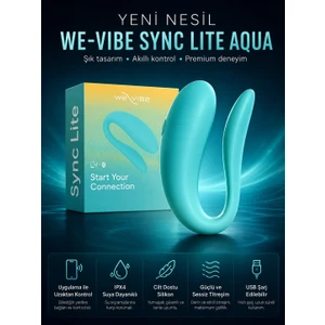 Sync Lite Aqua Giyilebilir App Kontrollü Çiftlere Özel Vibratör