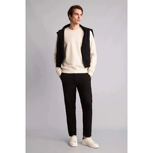Regular Fit Elastik Bel Boru Paça Pantolon H5725AX26SM