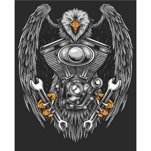 Sticker Atölyesi Harley Davidson Motorcu Sticker - 14074