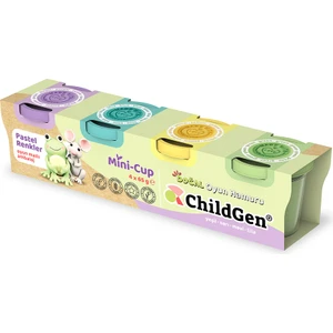 65 gr 4'lü Mini Cup Pastel Hamur Seti