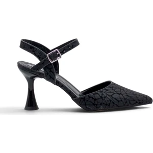 Hbz 0615 Simli Kadın Stiletto