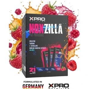 Xpro Nutrition Noxzilla Pre-Workout 18GR 21 Saşe Ahududu