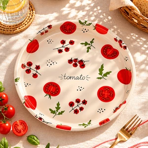Home 26 cm Rosso Tomato Meyve Tabağı
