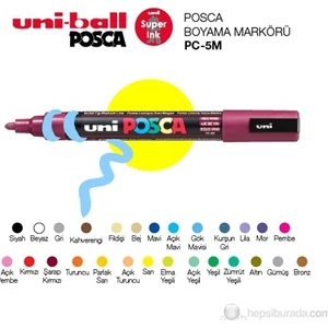 Uni Posca Boyama Markörü 5M 1'li (PC-5M)