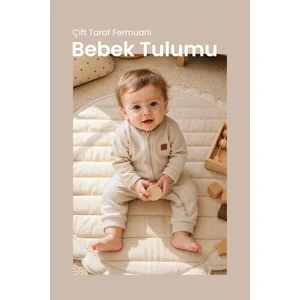 Çift Taraf Fermuarlı Bebek Tulumu Tulum