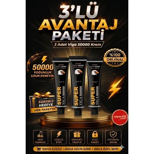 50BIN 3 Adet Erkekler Için Krem