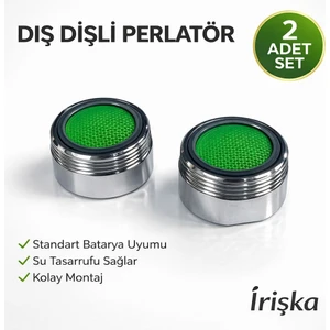 Batarya Ucu Perlatör Batarya Başlığı Süzgeçli -Dış Dişli