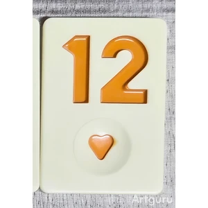 Okey Taşı Sarı 12