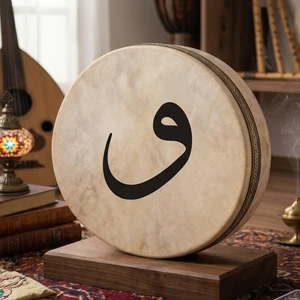 Ritimhane Atölye Vav Tasarımlı Bendir (Kılıf Hediyeli)