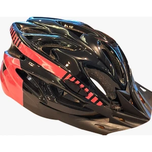Ks 25 Bisiklet Kask Siyah Pembe