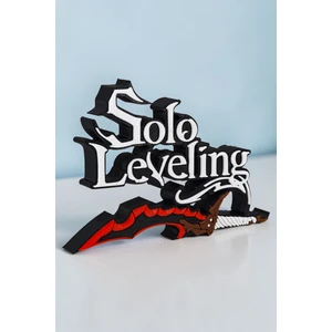 Solo Leveling Logo - Raf ve Masa Üstü Figür