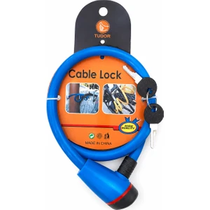 Renkli Bisiklet Kilidi Anahtarlı | Cable Lock