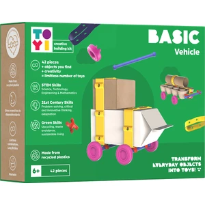 Basic Araçlar - 42 Parça Stem Seti ve Yaratıcı Yapı Oyuncakları