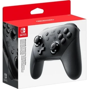 Nintendo Switch Pro Controller Orijinal Distribütör Ürünü Siyah Renkli Gamepad Özellikleriyle