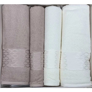 Elissa Best Set Hamam Seti Krem-Bej 2328