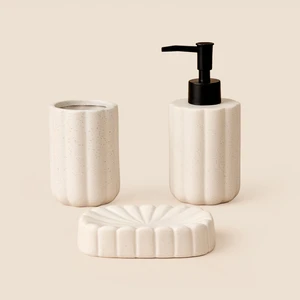 Rory Aura 3'lü Banyo Seti - Beyaz