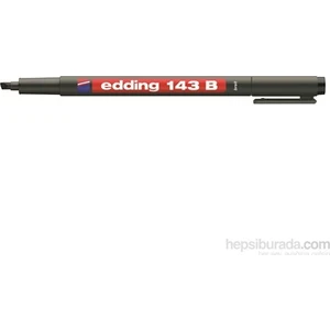 Asetat Kalemi E-143B Siyah Ed14301