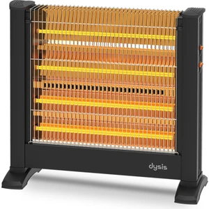Dysis HTR-7432 Elektrikli Soba Isıtıcı 2200W Siyah Renk 40 m² Kullanım Alanı