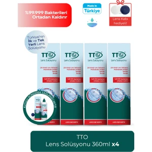Lens Solüsyon 360 ml 4 Adet