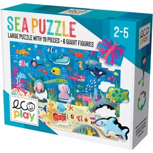 Ecoplay Shaped Puzzle Sea (2-5 Yaş)
