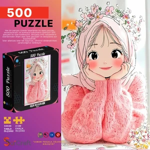 Soi Craft 500 Parça Puzzle Küçük Mutlulukların Resmi #204