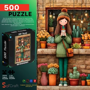 Soi Craft 500 Parça Puzzle Küçük Mutluluklar Bahçesi #227