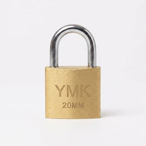 Ymk Sarı Boyalı Döküm Asma Kilit 20MM