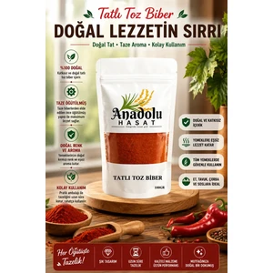 Anadolu Hasat Kırmızı Tatlı Toz Biber 100 gr