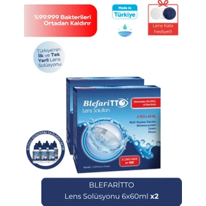 Blefaritto Lens Solüsyon 6x60 Ml 2 Adet